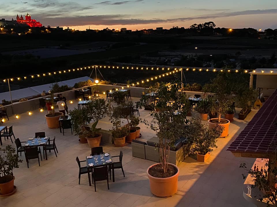 The Xara Lodge, rooftop terrace, Rabat