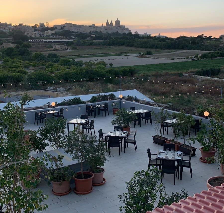 The Xara Lodge, rooftop terrace, Rabat