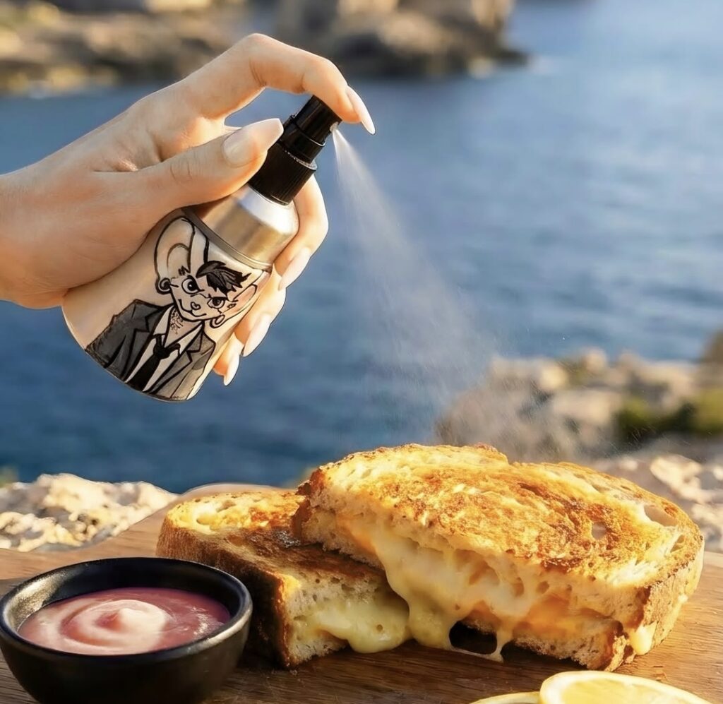 Tipsy Toastie food truck serving loaded toasties at Msida Marina, Malta.