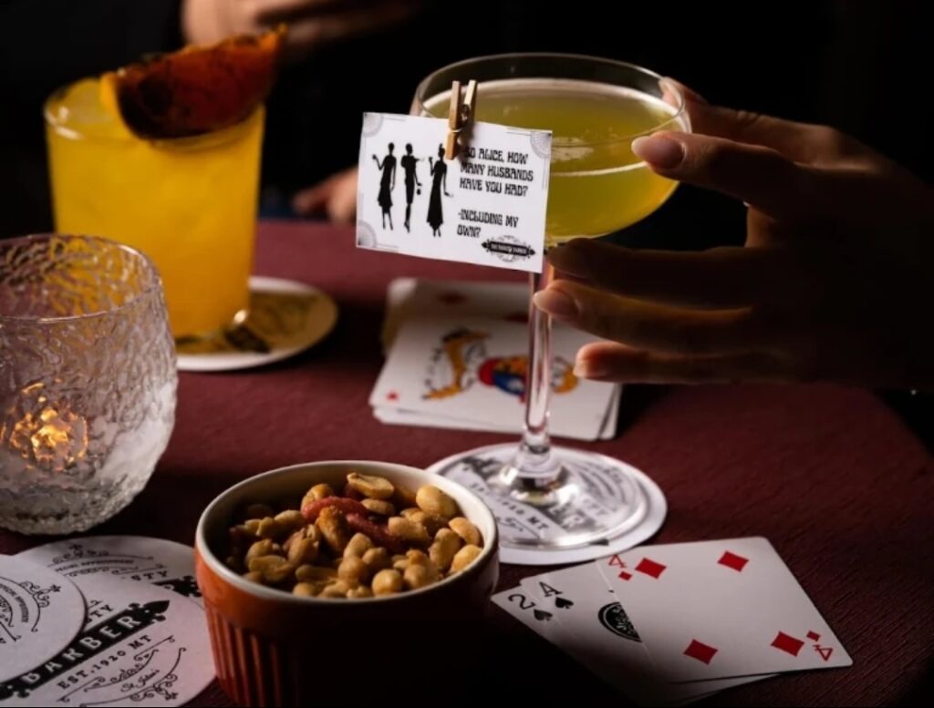 Best cocktail bars in Malta- Thirsty Barber, St Julian's 