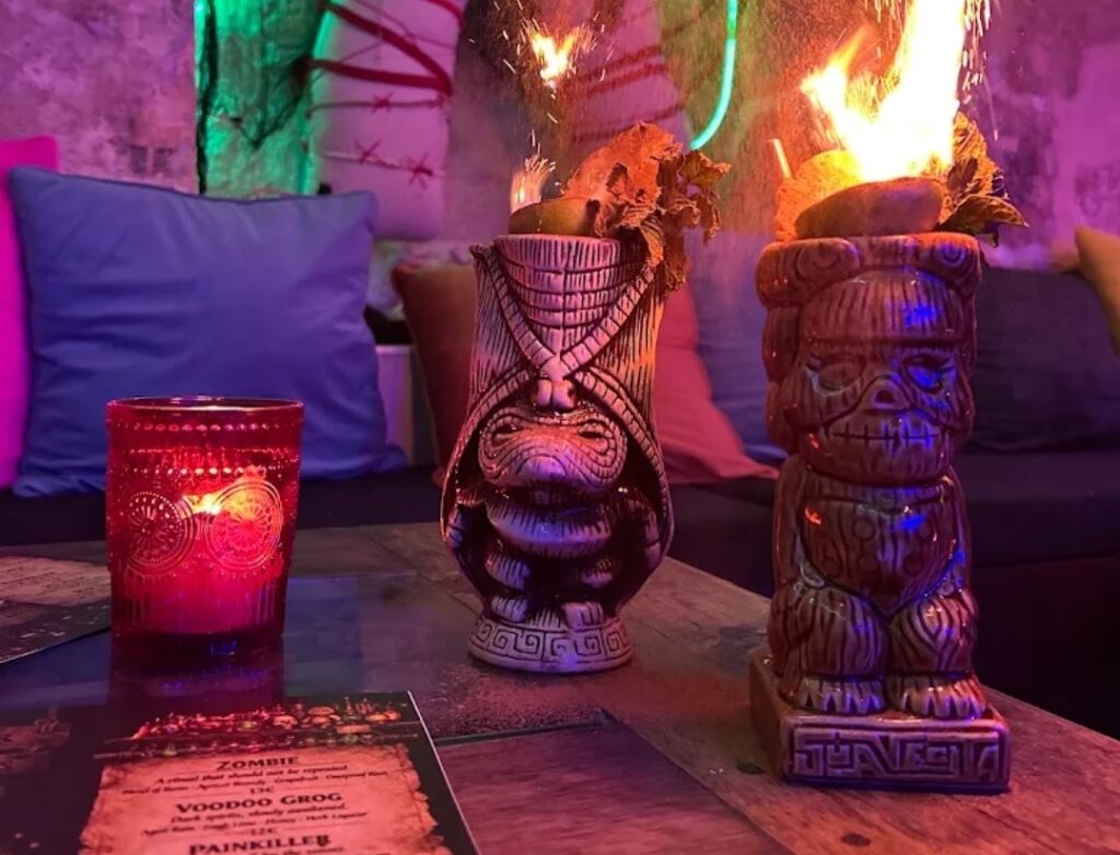 Best cocktail bars in Malta- Ozzy Voodoo Tiki's bar, Valletta 