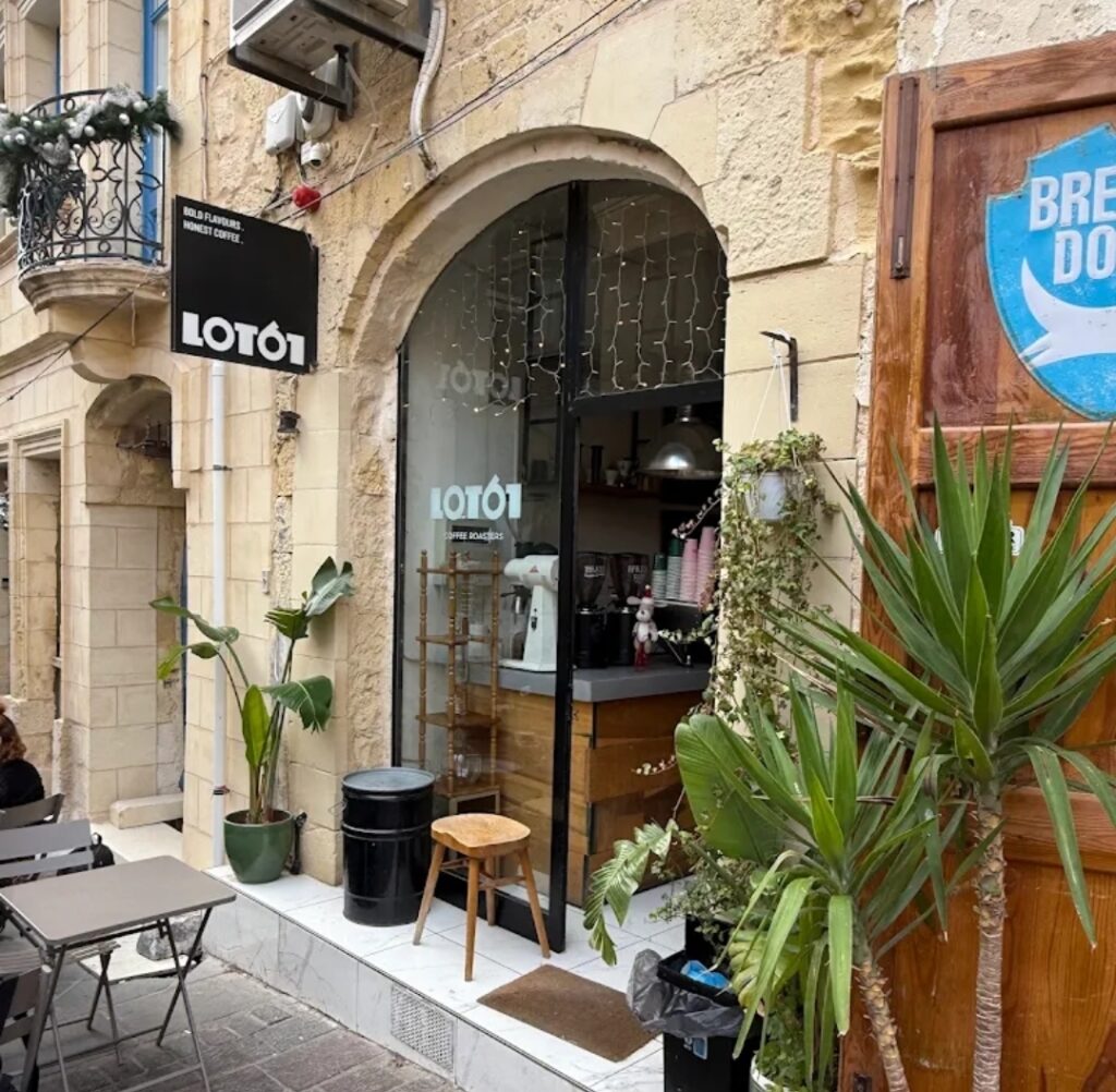 Best speciality coffee shops Malta - Lot61