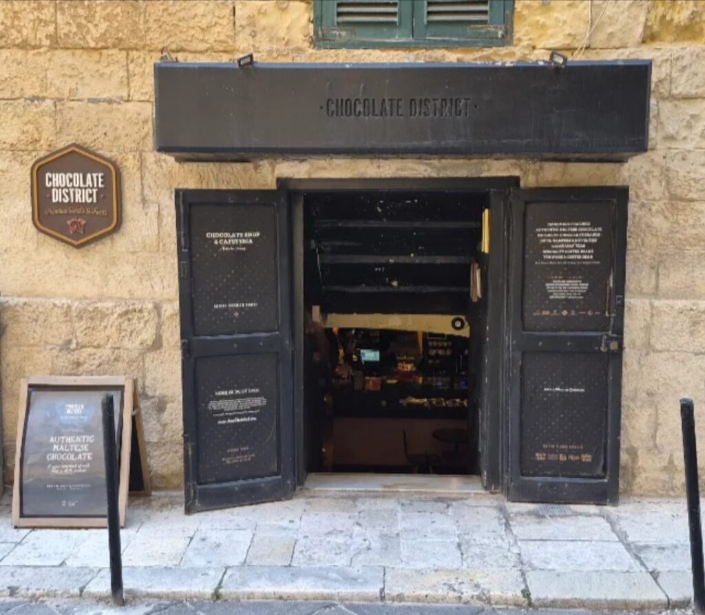 Best speciality coffee shops Malta - chocolate District