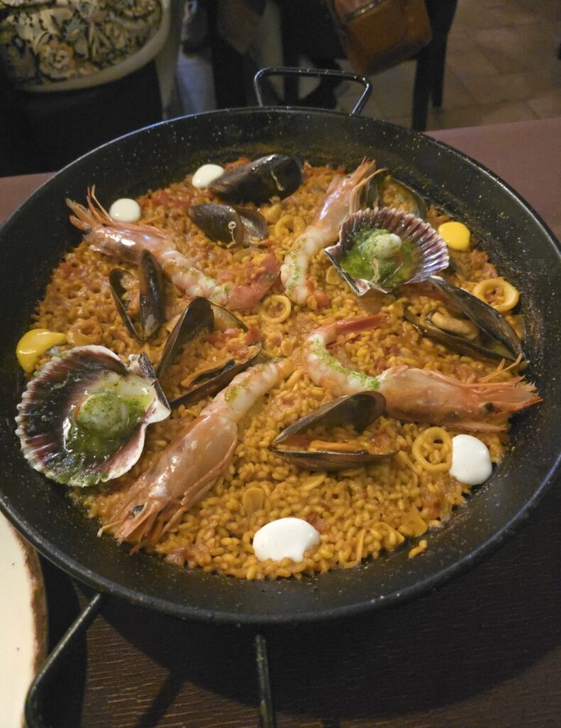 Altamira Valletta - Spanish restaurant - paella
